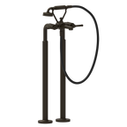 Gessi Venti20 Freestanding Bath Mixer (Includes In-Wall Body) - Aged Bronze PF65099+65128-187