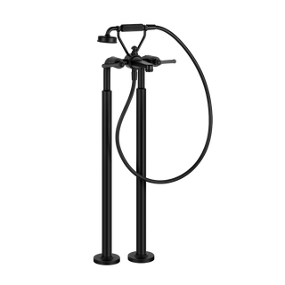 Gessi Venti20 Freestanding Bath Filler (Requires Internal Body) - Matte Black PF65128-299