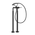 Gessi Venti20 Freestanding Bath Filler (Requires Internal Body) - Black Metal PVD PF65128-706