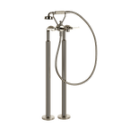 Gessi Venti20 Freestanding Bath Filler (Requires Internal Body) - Nickel PVD PF65128-720