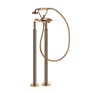 Gessi Venti20 Freestanding Bath Filler (Requires Internal Body) - Warm Bronze PVD PF65128-735