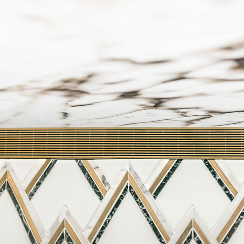 Stormtech 65ARi25 Linear Floor Grate System - Brass Finish