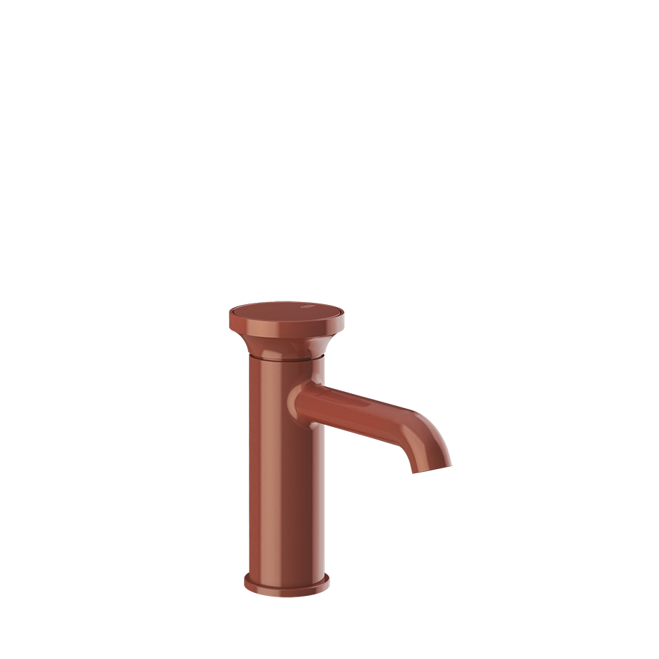 Gessi Origini Basin Mixer (No Waste) - Glossy Coral PF66002-278