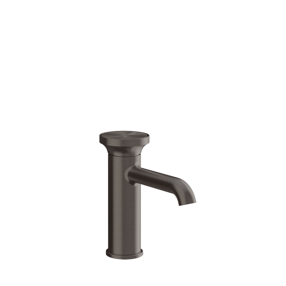 Gessi Origini Basin Mixer (No Waste) - Black Metal Brushed PVD PF66002-707
