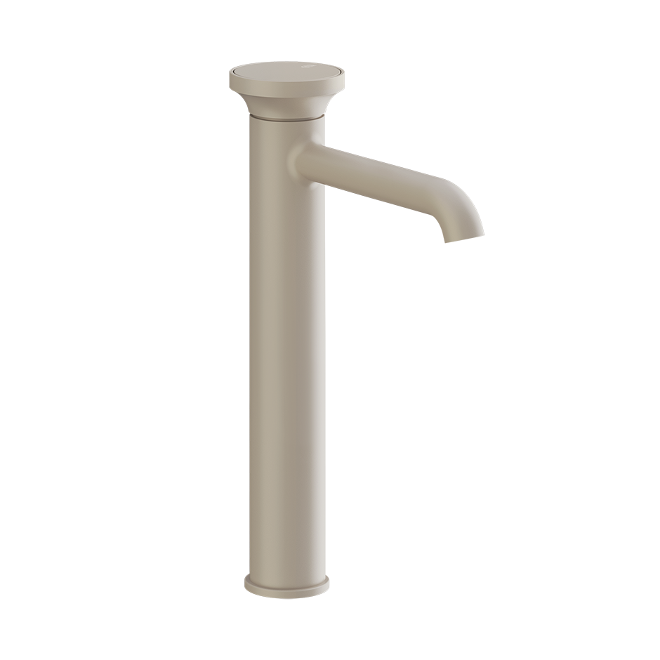 Gessi Origini High Basin Mixer (No Waste) - Matte Greige PF66004-273