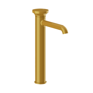 Gessi Origini High Basin Mixer (No Waste) - Glossy Ocra PF66004-277