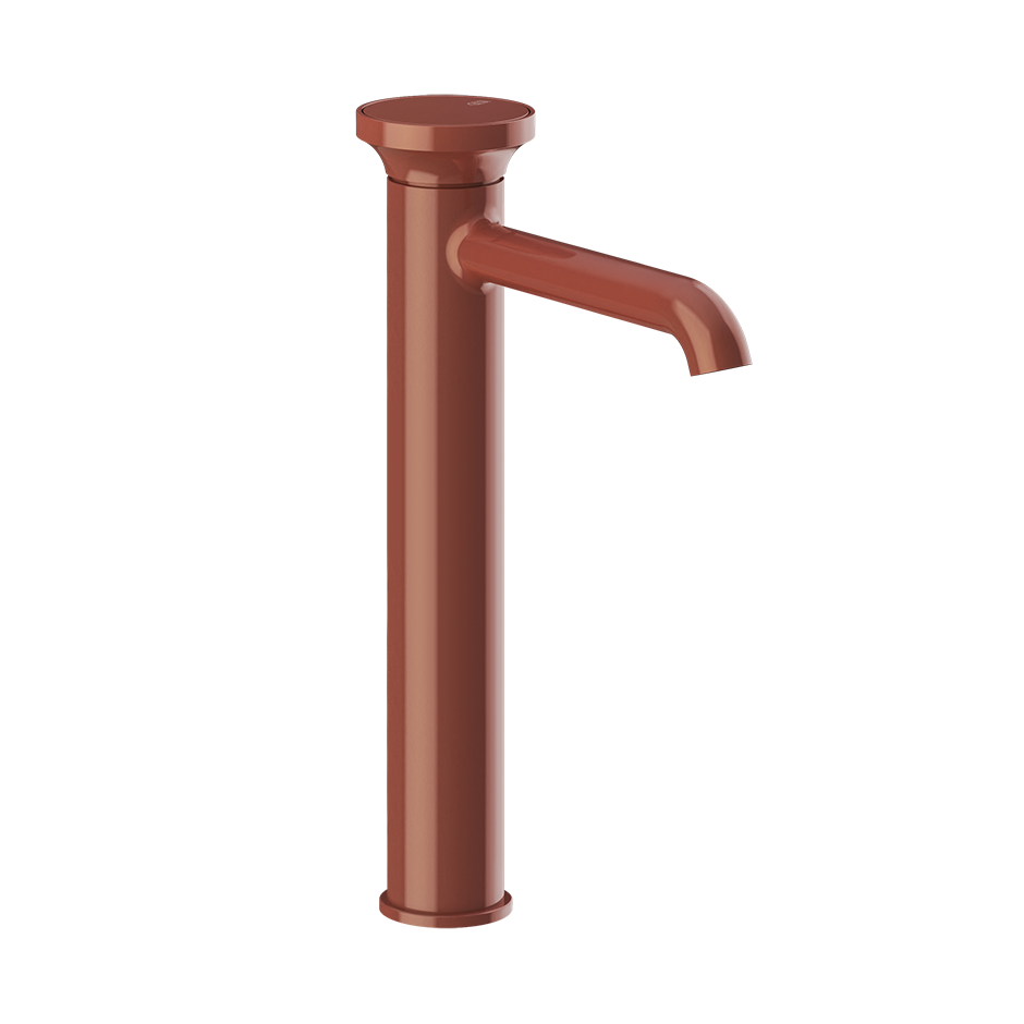 Gessi Origini High Basin Mixer (No Waste) - Glossy Coral PF66004-278