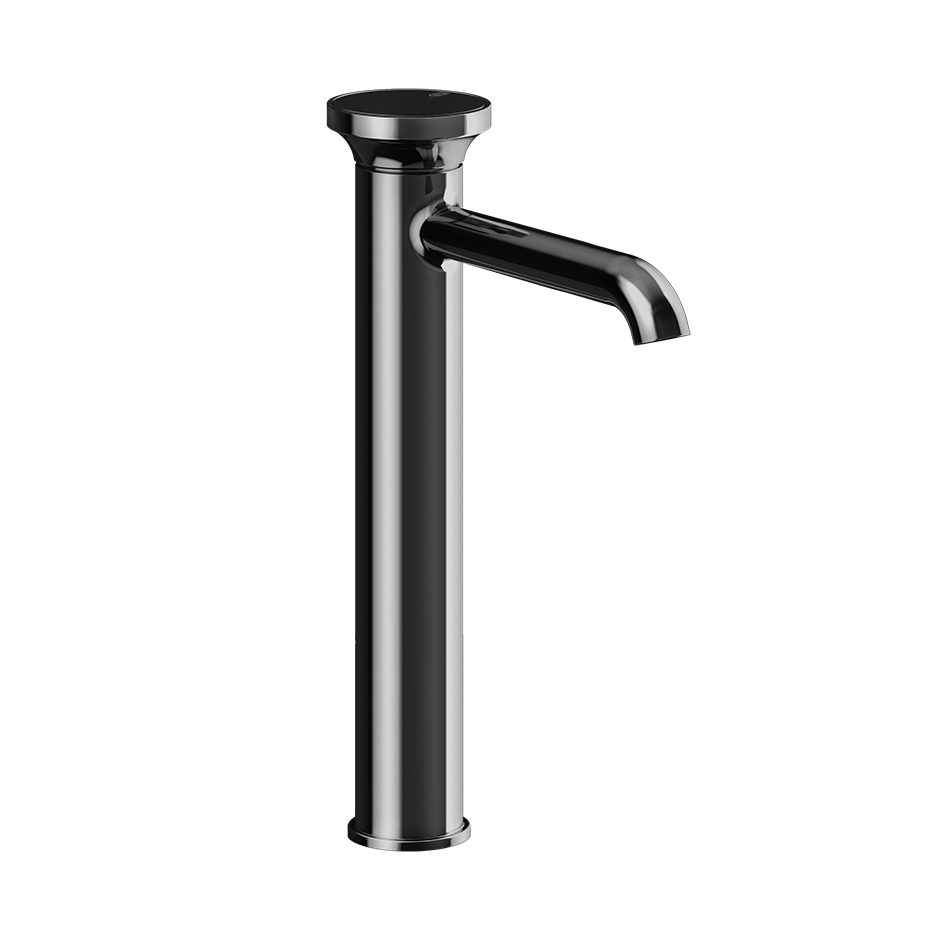 Gessi Origini High Basin Mixer (No Waste) - Black Metal PVD PF66004-706