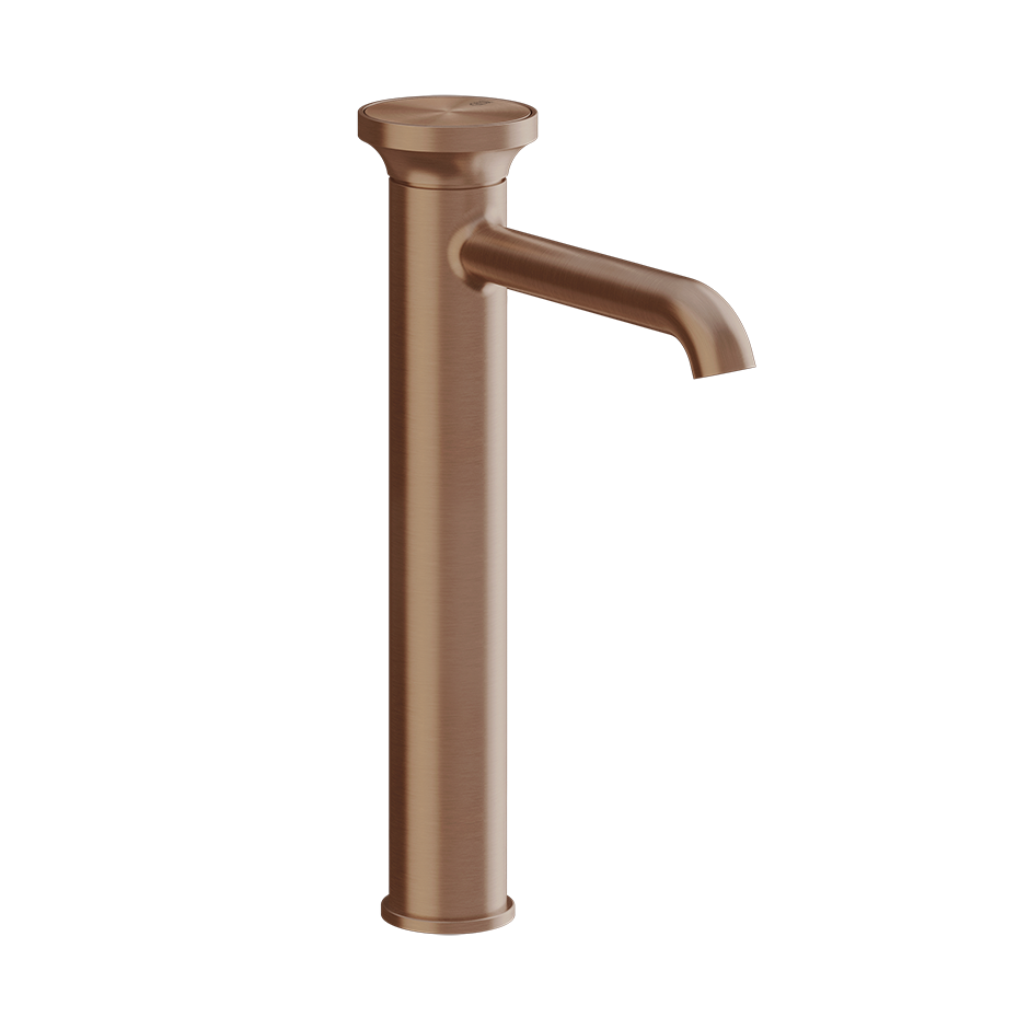 Gessi Origini High Basin Mixer (No Waste) - Copper Brushed PVD PF66004-708