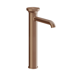 Gessi Origini High Basin Mixer (No Waste) - Copper Brushed PVD PF66004-708