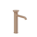 Gessi Origini Medium Basin Mixer (No Waste) - Matte Cipria PF66006-275