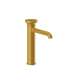Gessi Origini Medium Basin Mixer (No Waste) - Glossy Ocra PF66006-277