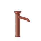 Gessi Origini Medium Basin Mixer (No Waste) - Glossy Coral PF66006-278