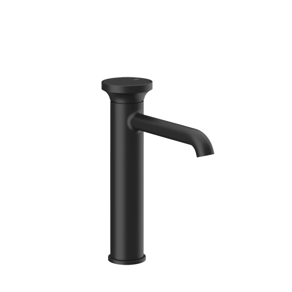 Gessi Origini Medium Basin Mixer (No Waste) - Matte Black PF66006-299