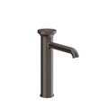 Gessi Origini Medium Basin Mixer (No Waste) - Black Metal Brushed PVD PF66006-707