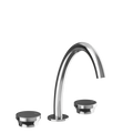 Gessi Origini Three-Piece Medium Basin Tap Set (No Waste) - Chrome PF66014-031
