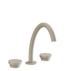 Gessi Origini Three-Piece Medium Basin Tap Set (No Waste) - Matte Greige PF66014-273