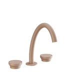 Gessi Origini Three-Piece Medium Basin Tap Set (No Waste) - Matte Cipria PF66014-275