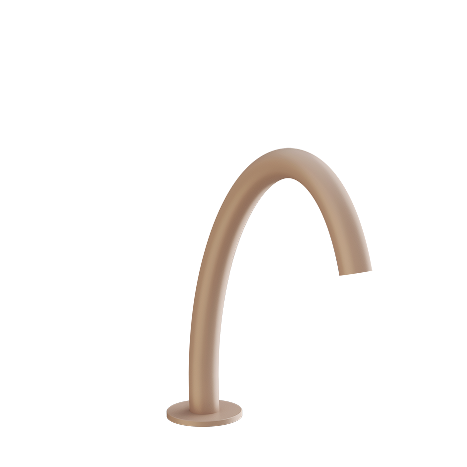 Gessi Origini Medium Hob Basin Spout - Matte Cipria PF66021-275
