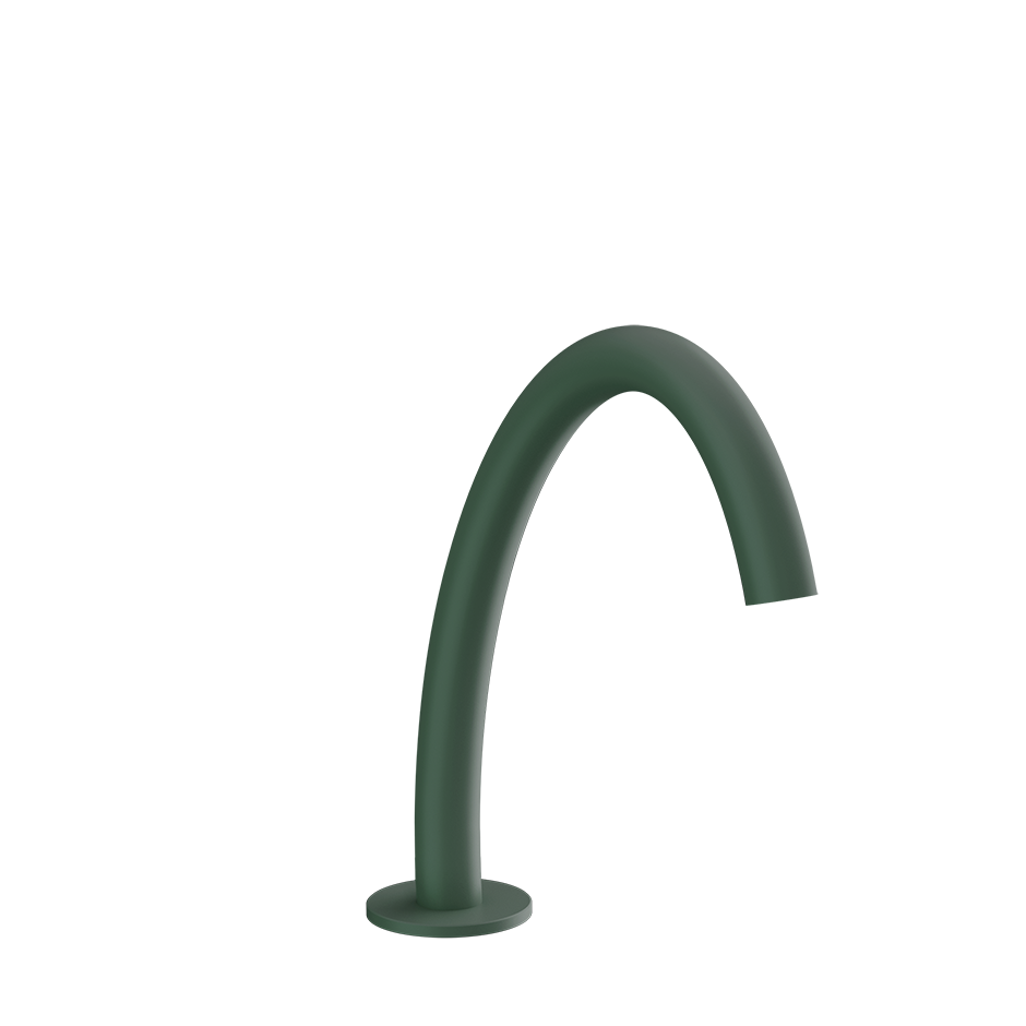 Gessi Origini Medium Hob Basin Spout - Matte Agave PF66021-276