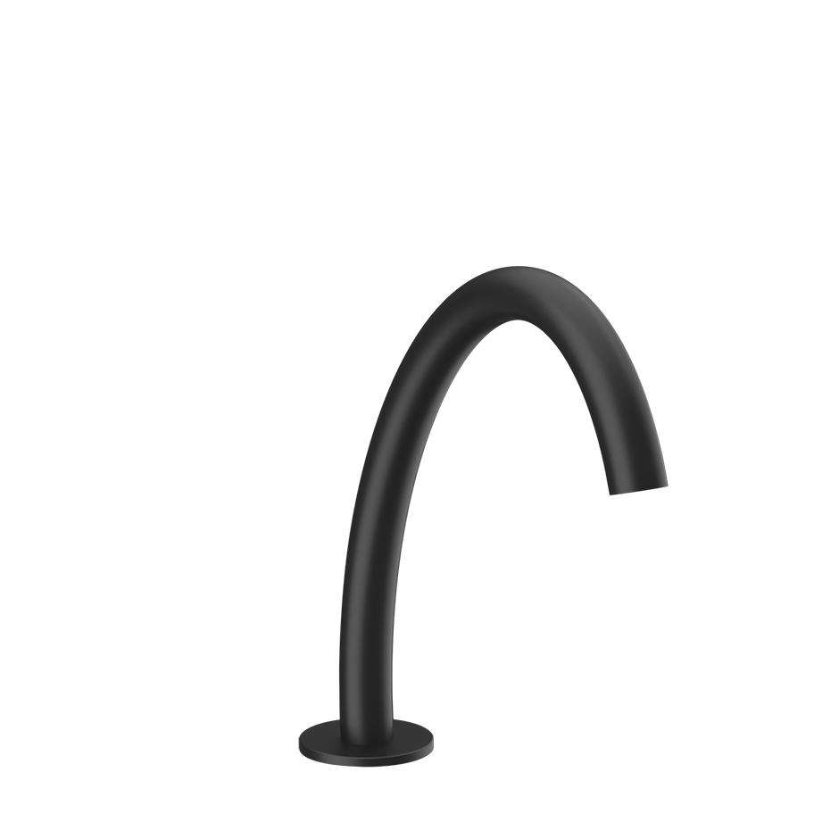 Gessi Origini Medium Hob Basin Spout - Matte Black PF66021-299