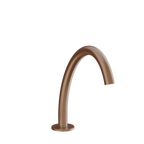 Gessi Origini Medium Hob Basin Spout - Copper Brushed PVD PF66021-708