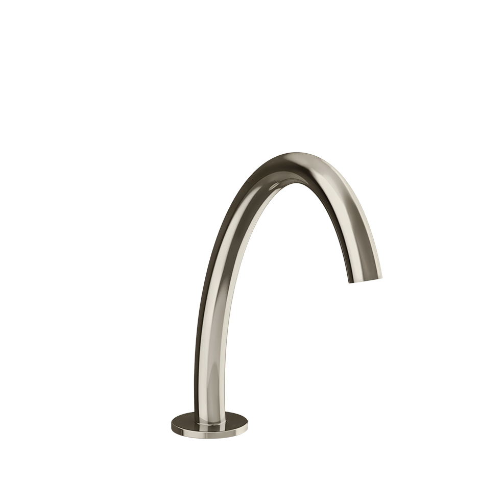 Gessi Origini Medium Hob Basin Spout - Nickel PVD PF66021-720