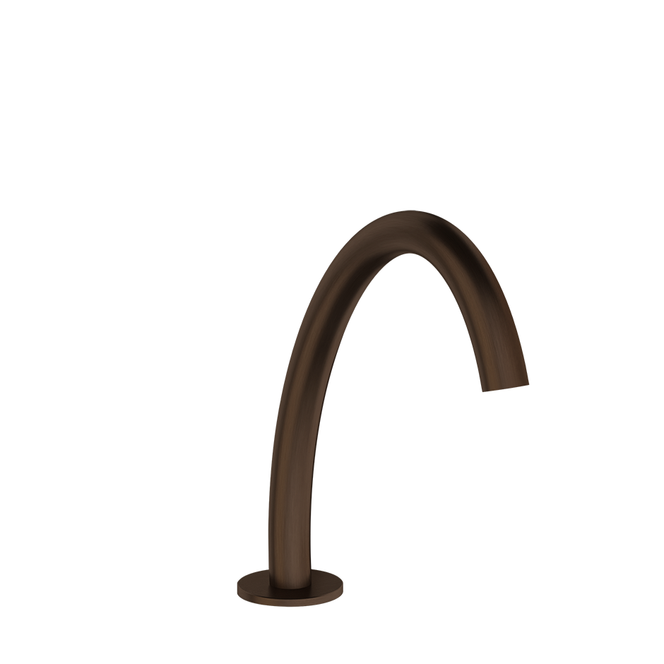 Gessi Origini Medium Hob Basin Spout - Dark Bronze PF66021-845