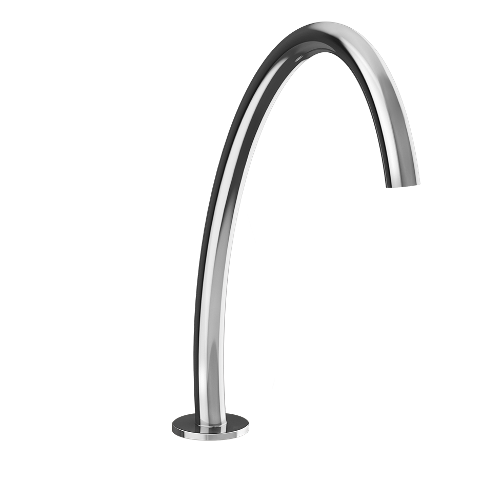 Gessi Origini High Hob Basin Spout - Chrome PF66025-031