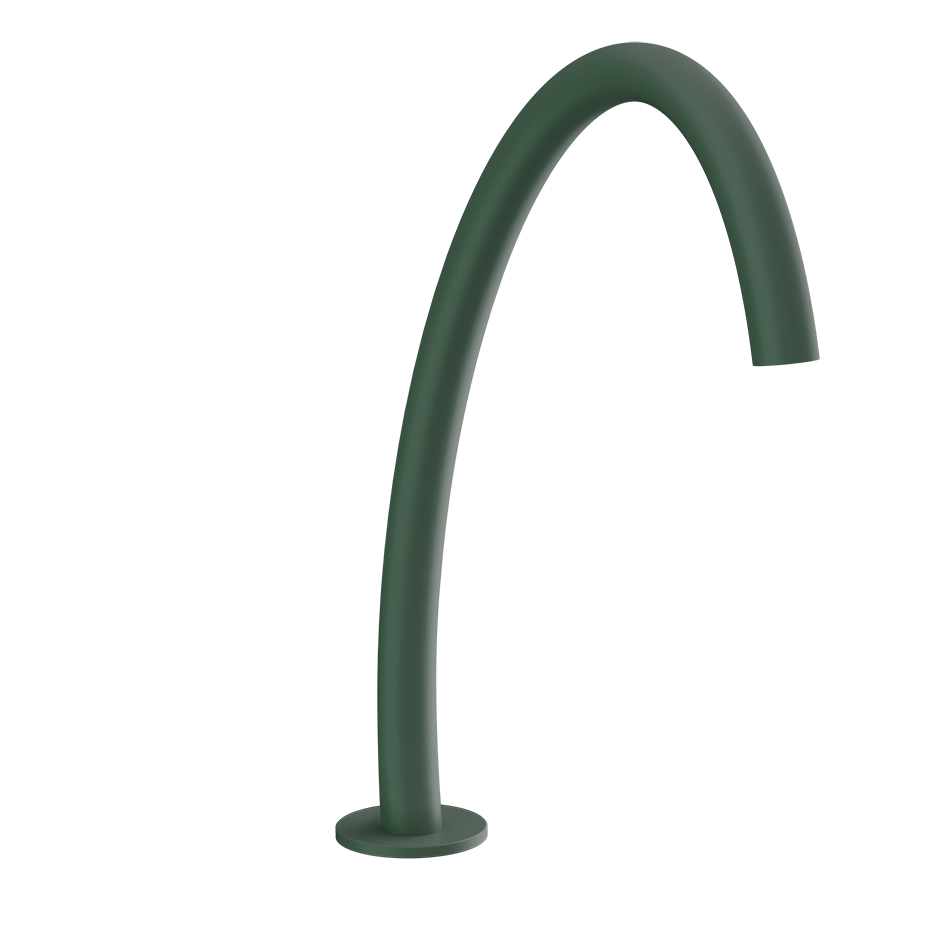 Gessi Origini High Hob Basin Spout - Matte Agave PF66025-276