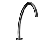 Gessi Origini High Hob Basin Spout - Black Metal PVD PF66025-706