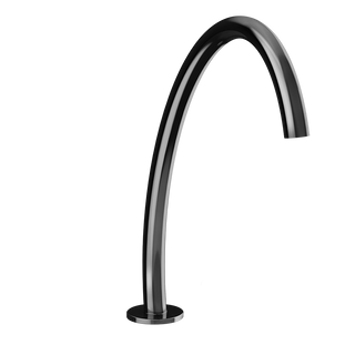 Gessi Origini High Hob Basin Spout - Black Metal PVD PF66025-706