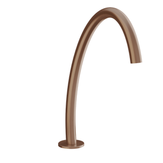 Gessi Origini High Hob Basin Spout - Copper Brushed PVD PF66025-708