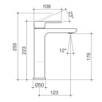 Caroma Luna II Mid Basin Mixer - LF Chrome 68199C6AF
