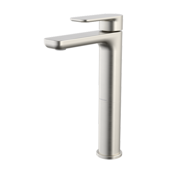 Caroma Luna II Tower Basin Mixer - LF Brushed Nickel 68200BN6AF