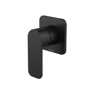 Caroma Luna II EasySwtich Wall Mixer (Includes In-Wall Body) - Satin Black 68201BL