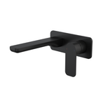 Caroma Luna II EasySwitch Wall Basin/Bath Mixer 180mm (Includes In-Wall Body) - LF Black 68203BL6AF