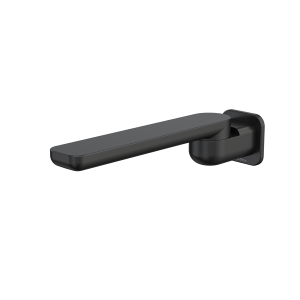 Caroma Luna II Bath Swivel Outlet 220mm - Black 68207BL
