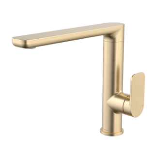 Caroma Luna II Sink Mixer - Brushed Brass 68208BB56AF