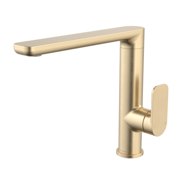 Caroma Luna II Sink Mixer - Brushed Brass 68208BB56AF