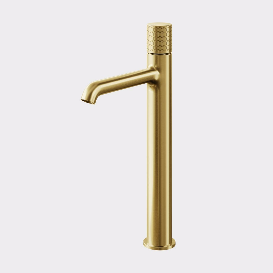 Villeroy & Boch Luxx Vessel Basin Mixer - LF Brushed Gold 6836585B