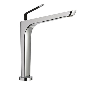 Parisi O'Rama Kitchen Mixer with Matt Black Handle - Chrome