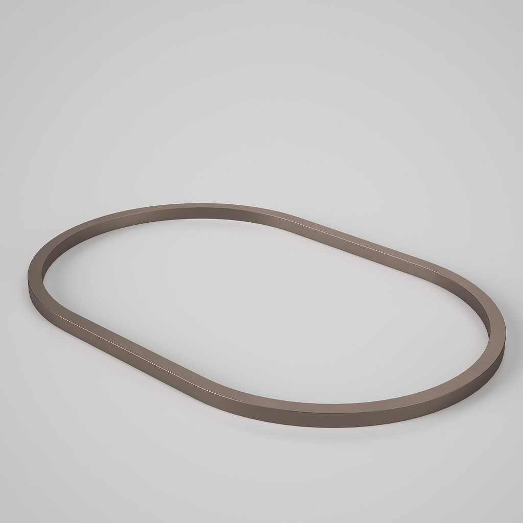 Caroma Liano II 600mm Pill Dress Ring – PVD Brushed Bronze - 687034BBZ