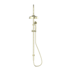 Nero York Twin Shower With Metal Hand Shower - Aged Brass - NR69210502AB