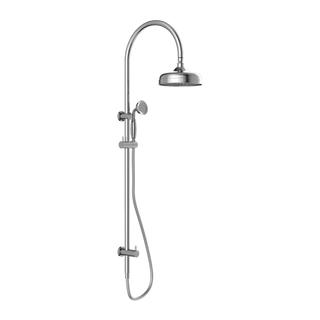 Nero York Twin Shower With Metal Hand Shower - Chrome - NR69210502CH