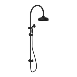 Nero York Twin Shower With Metal Hand Shower - Matte Black - NR69210502MB