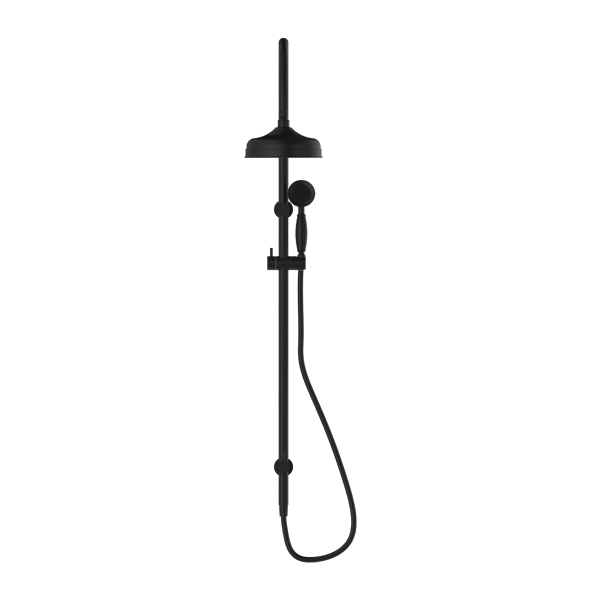 Nero York Twin Shower With Metal Hand Shower - Matte Black