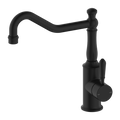 Nero York Kitchen Mixer Hook Spout With Metal Lever - Matte Black - NR69210702MB