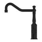 Nero York Kitchen Mixer Hook Spout With Metal Lever - Matte Black - NR69210702MB