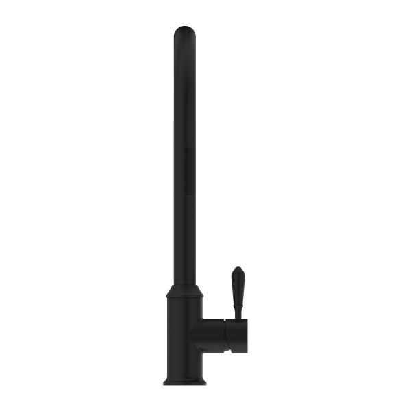 Nero York Pull Out Sink Mixer With Vegie Spray Function With Metal Lever - Matte Black - NR69210802MB